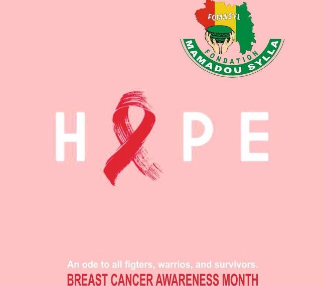 Octobre Rose: La Fondation Mamadou Sylla engagée pour la prévention du  cancer du sein